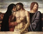BELLINI, Giovanni Dead Christ Supported by the Madonna and St John (Pieta) china oil painting artist